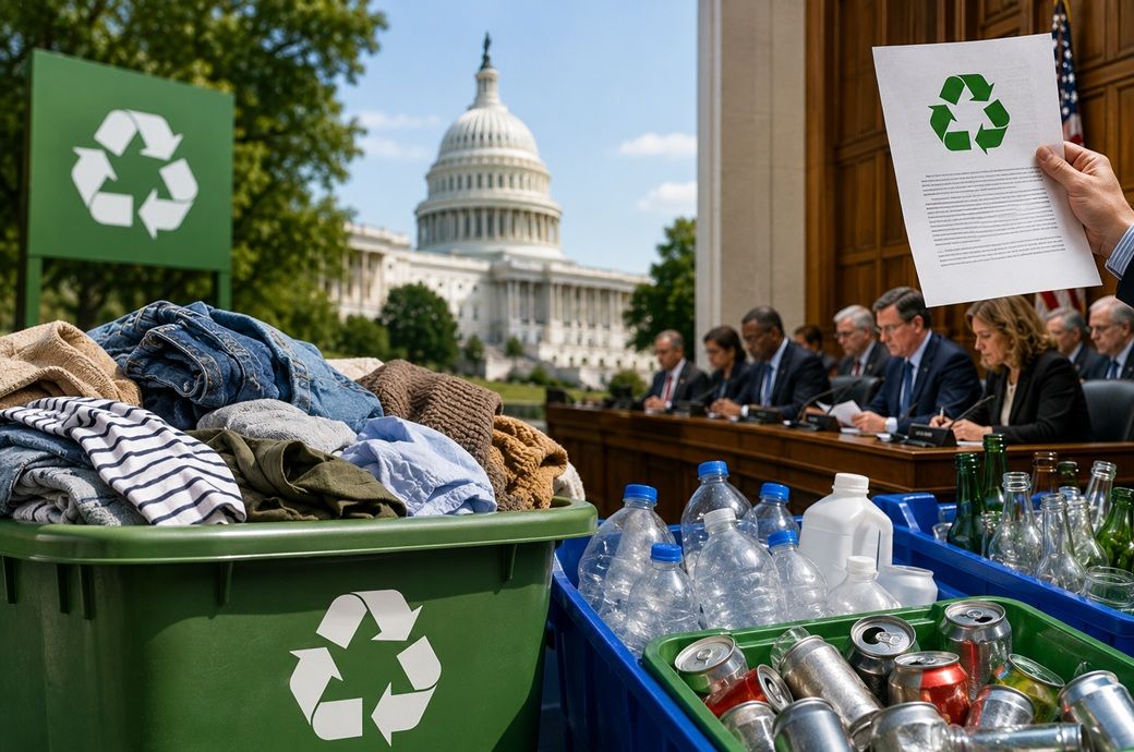 US House committee clears recycling law with textile data provisions