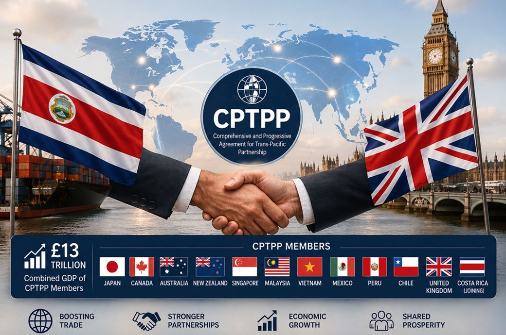 Costa Rica to join UK as member of $17.69 trn global trade bloc CPTPP