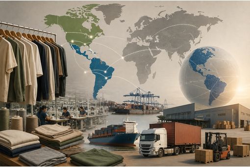 US apparel sourcing shifts beyond Asia Americas in 2.6 bn third map