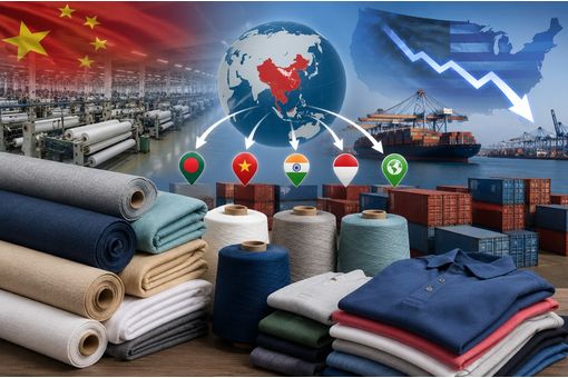 China lost 53% of US apparel sales, but sold rivals $8.5 bn in fabric