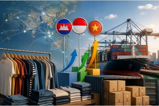 Indonesia & Cambodia lead the shift in US apparel sourcing
