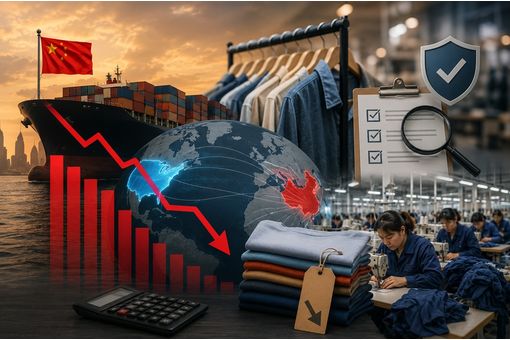 China’s apparel got cheaper but US imports still fell 42.8%