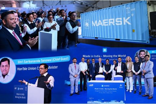 India launches first domestically built EXIM container