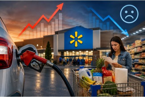 Gas up 21%, sentiment down 20%: Walmart’s price cuts come just in time
