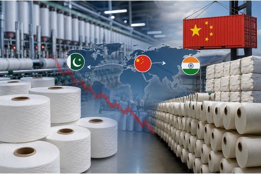 Chinese yarn glut bites Pakistan viscose; India, China hold