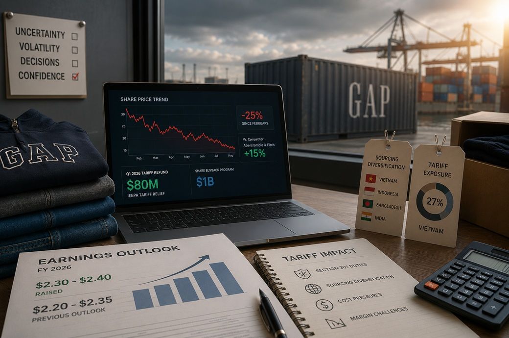 Ahead of earnings: Gap's confidence meets a tariff wall Ahead of earnings: Gap's confidence meets a tariff wall