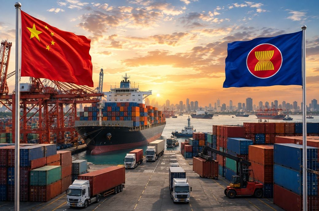 China-ASEAN trade tops $1 trn for first time in 2025
