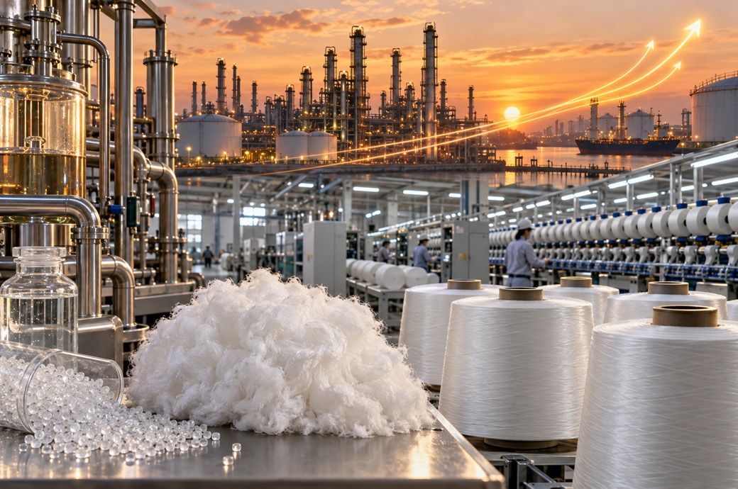 7 Inch Meg PSF-POY prices inch up as crude rally lifts PTA, MEG costs - Textile ...