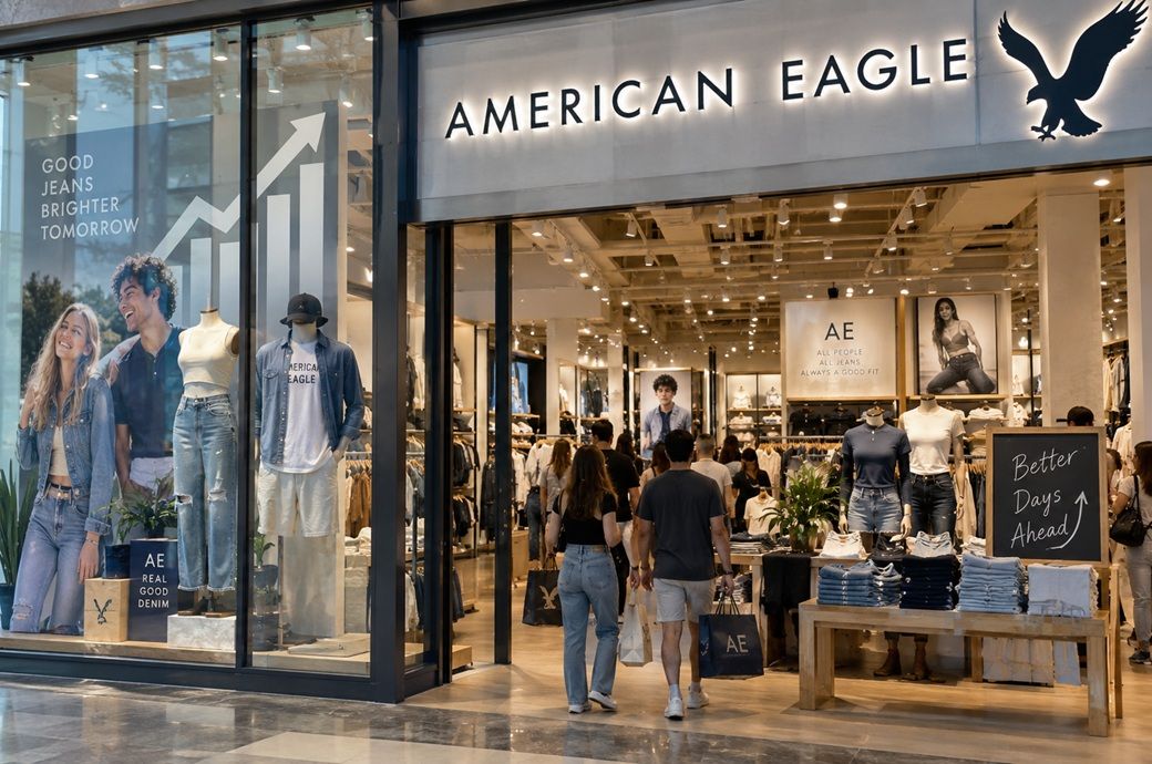 Why did American Eagle's Q2 operating income more than double?