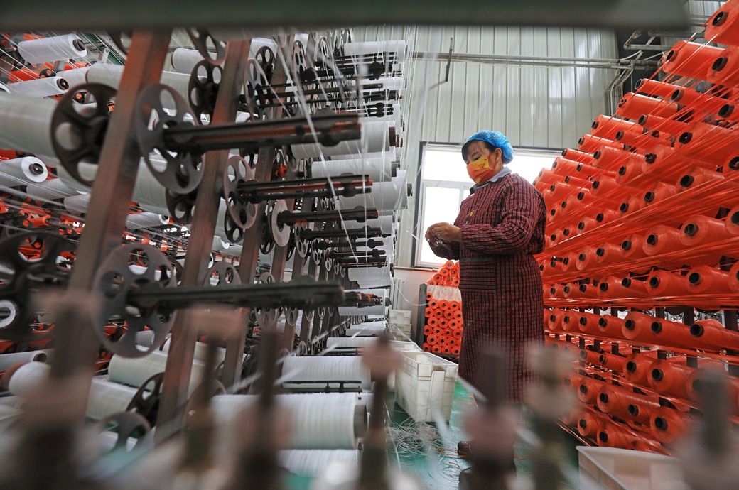 Total profit of China's textile industry up 7.9% YoY in Jan-July 2026