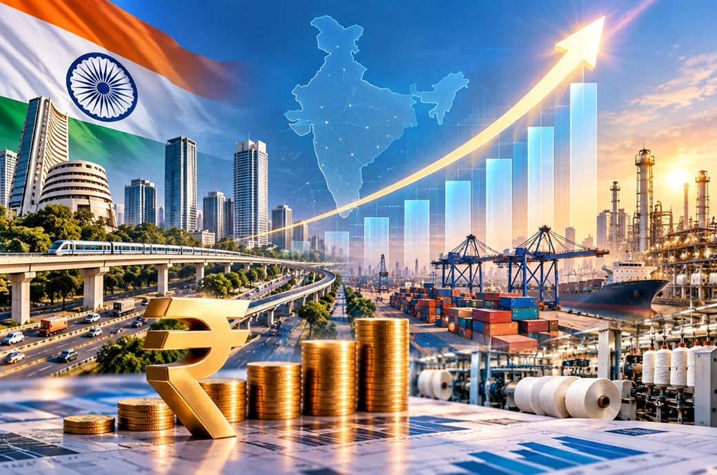 India’s economy could double to $8 trn in next decade: KKR India’s economy could double to $8 trn in next decade: KKR