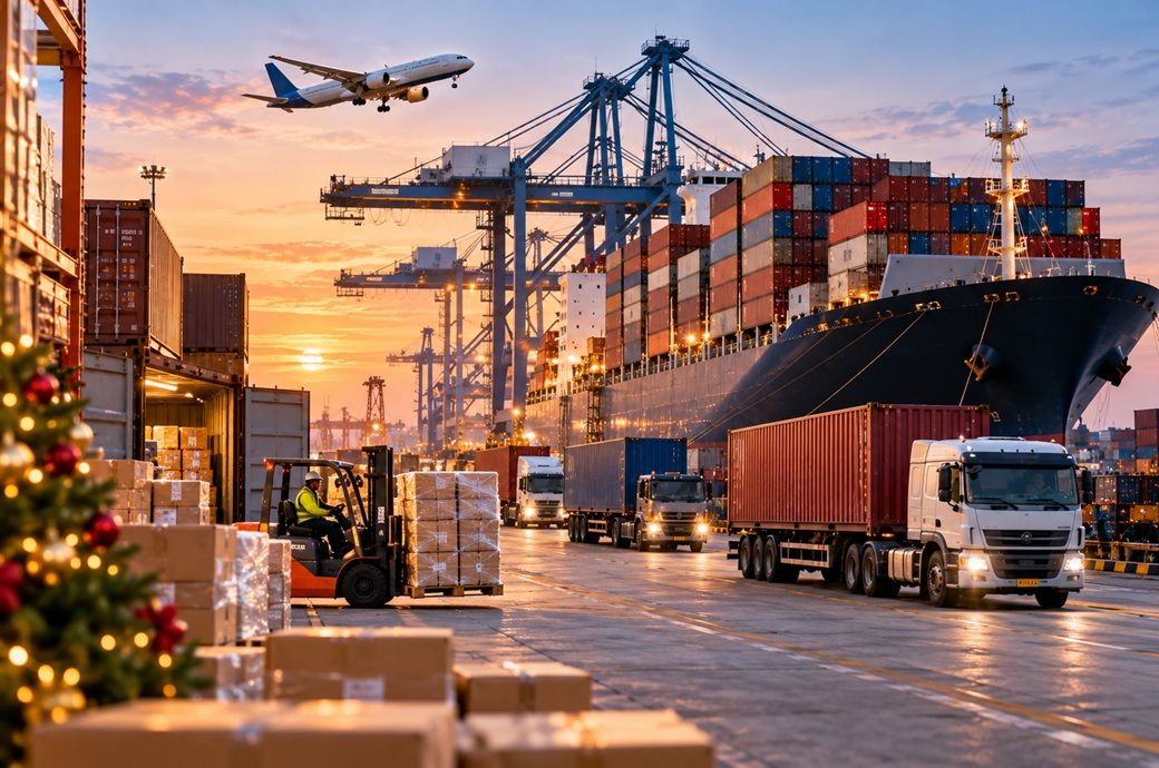 US freight rates set for costly 2026 holiday peak - Fibre2Fashion