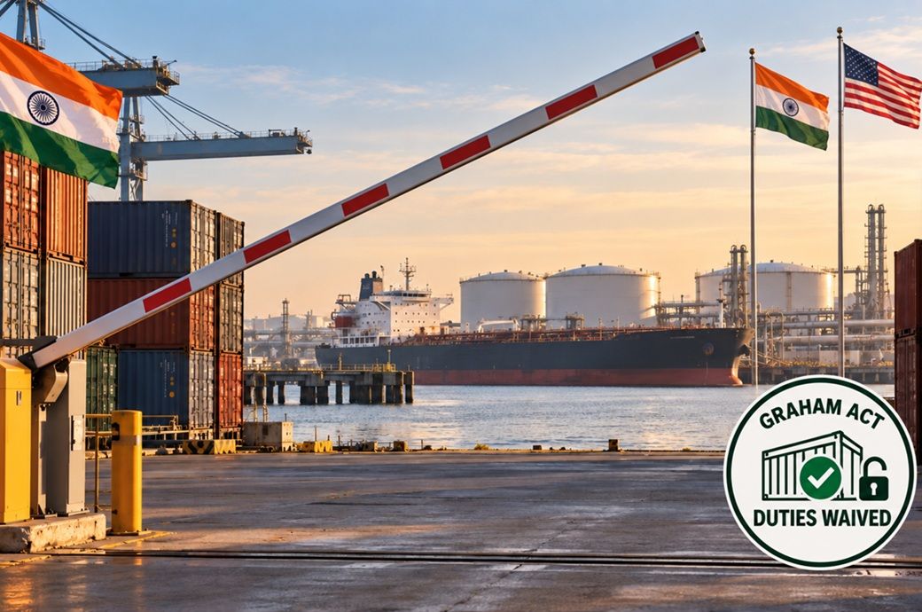 India gets reprieve from Graham Act tariffs over Russian oil India gets reprieve from Graham Act tariffs over Russian oil