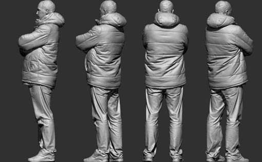 3D Body Scanning Technique for Apparel