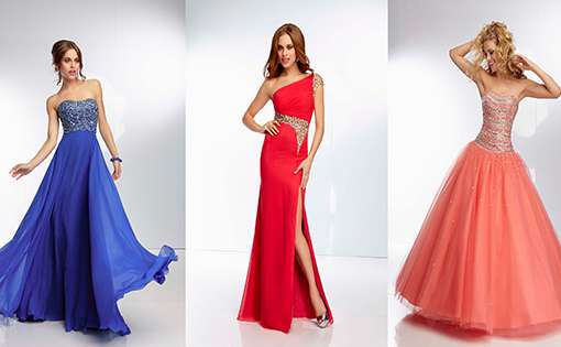 Types and styles of prom dresses - Terms and definitions