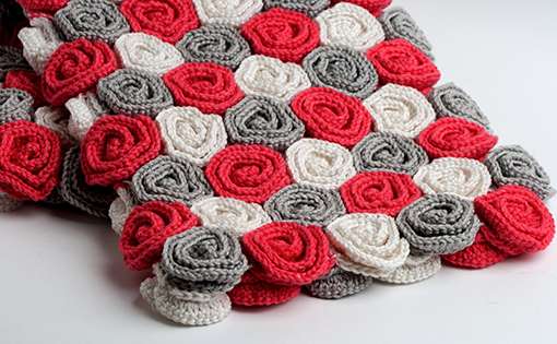 The elegance of afghan crochet pattern