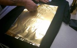 Foil Printing on Textile Material