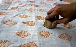 A Brief Study on Block Printing Process in India