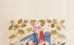 English Embroidered Crewelwork