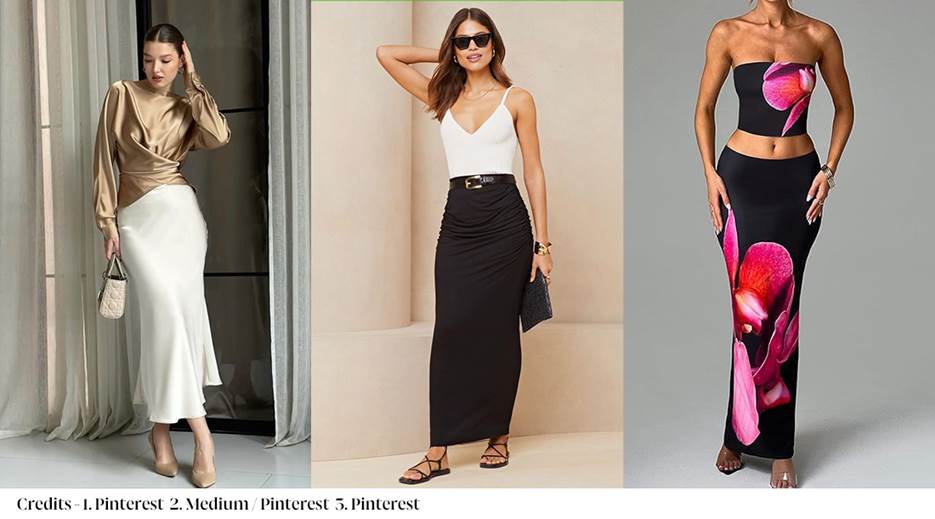 A collage of women in different outfitsDescription automatically generated