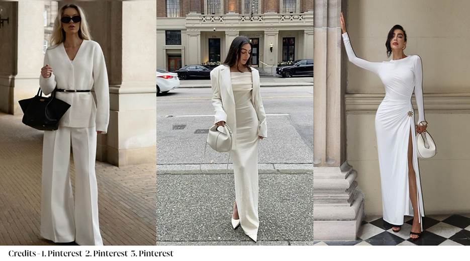 A person in a white dressDescription automatically generated