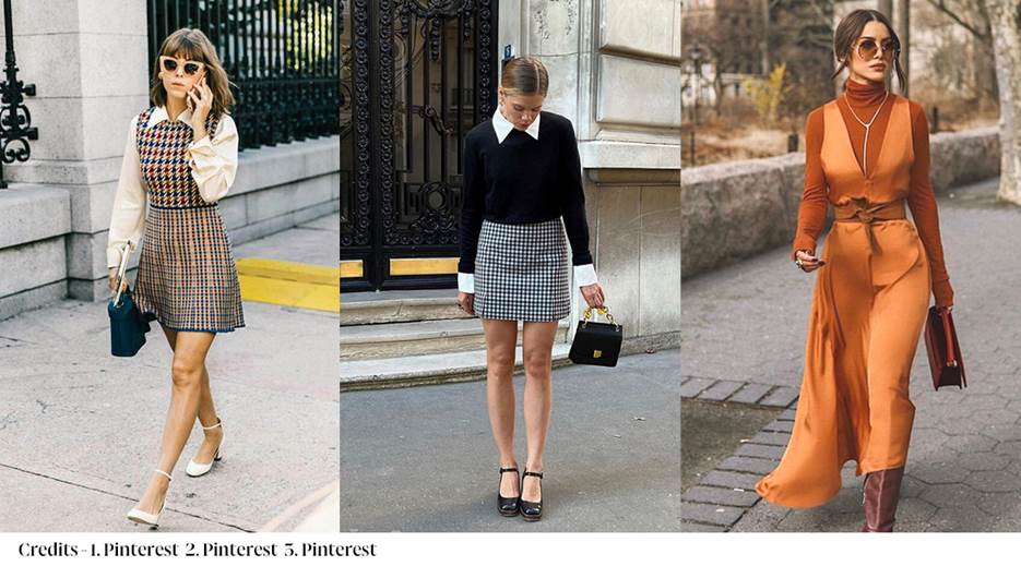A collage of women in different outfitsDescription automatically generated