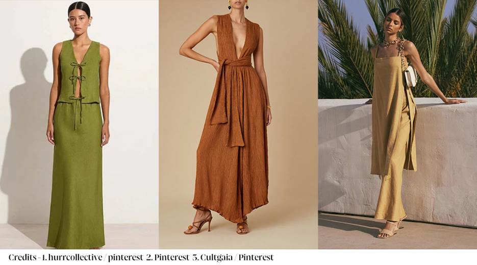 A collage of women in a dressDescription automatically generated