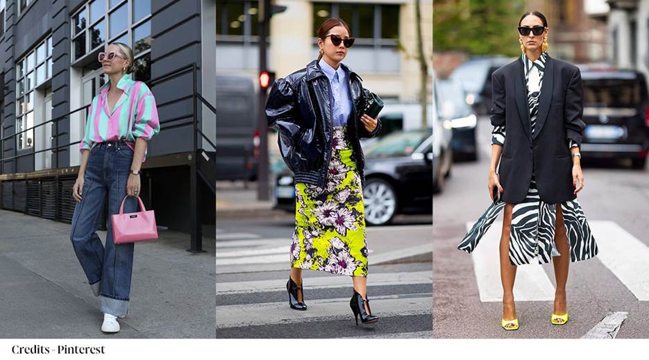 A collage of women wearing different outfits
AI-generated content may be incorrect.