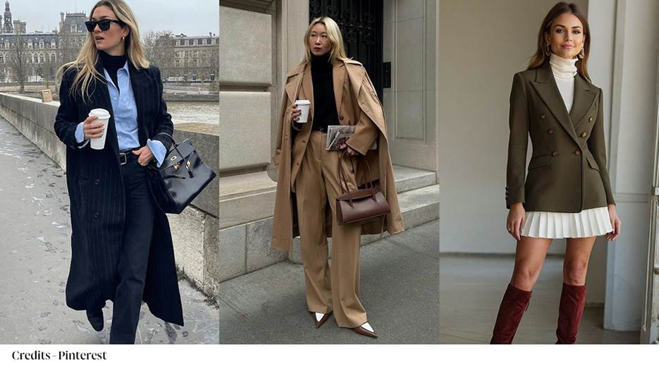A collage of women wearing different outfits
AI-generated content may be incorrect.