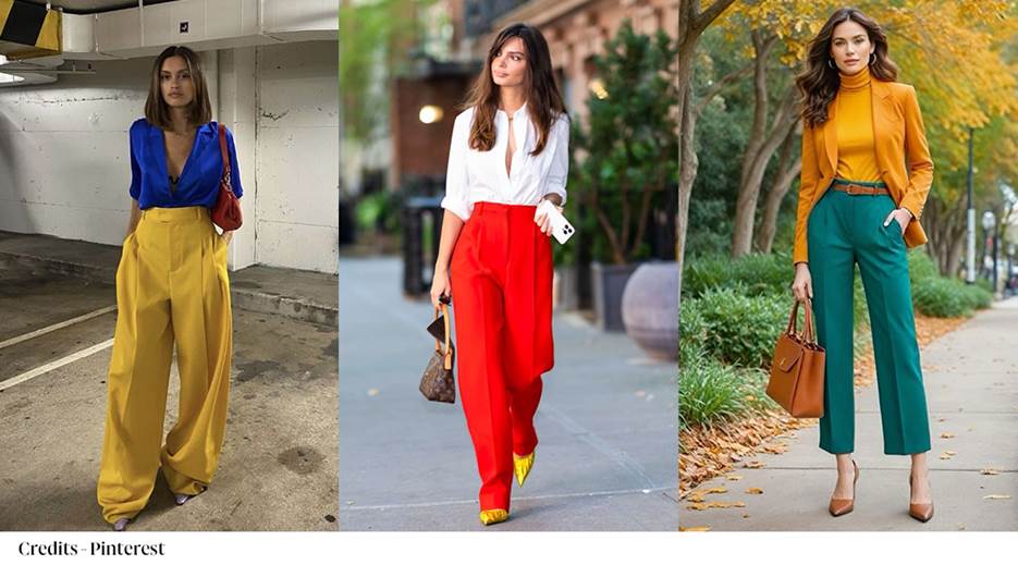 A collage of women wearing different outfits
AI-generated content may be incorrect.