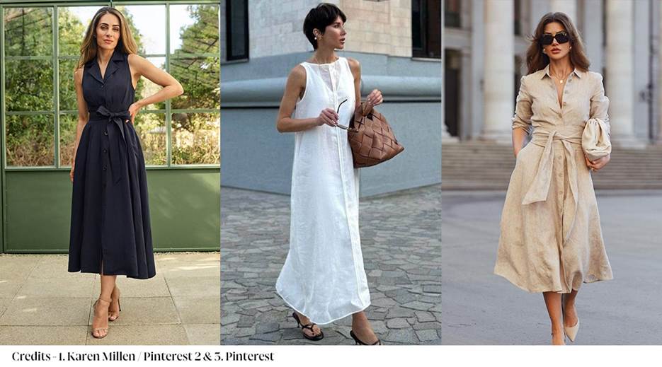 A collage of women in different outfits
AI-generated content may be incorrect.