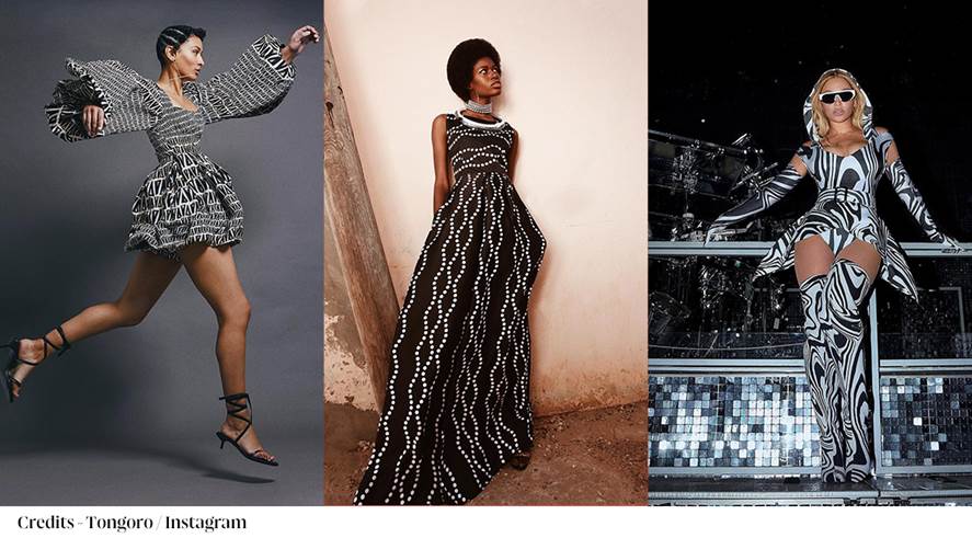 A collage of women in dresses

AI-generated content may be incorrect.