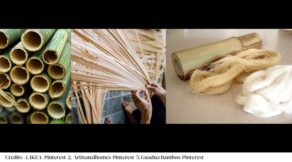 A close-up of a bamboo weaving

AI-generated content may be incorrect.