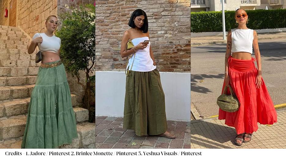 A collage of women in different outfits

AI-generated content may be incorrect.