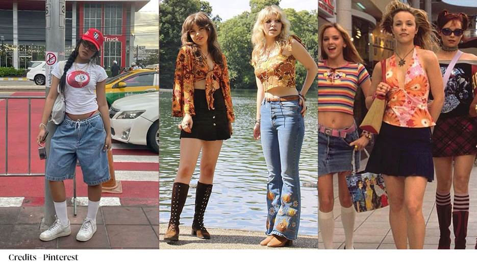 A collage of women in different outfits

AI-generated content may be incorrect.
