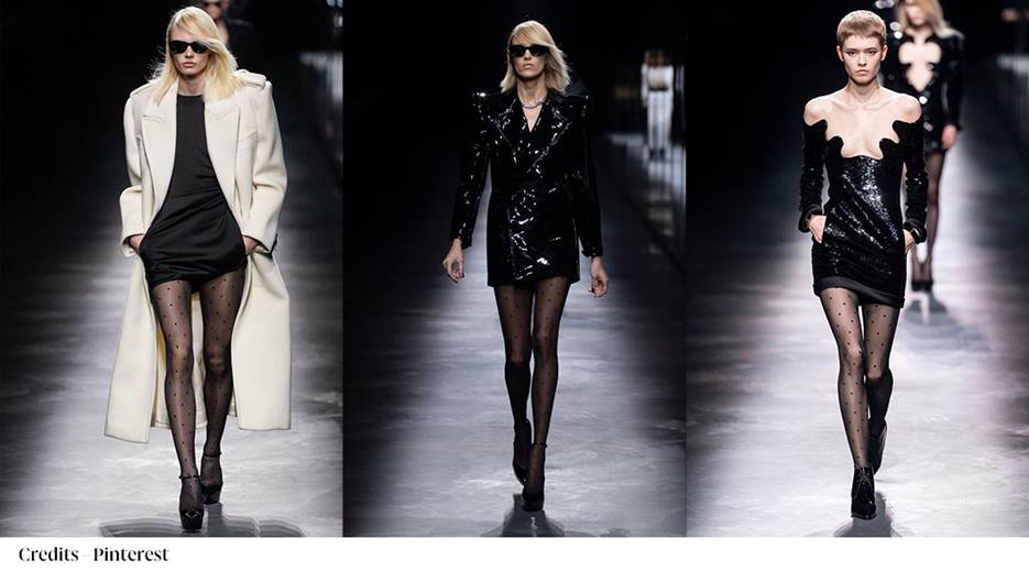A collage of women walking down a runway

AI-generated content may be incorrect.
