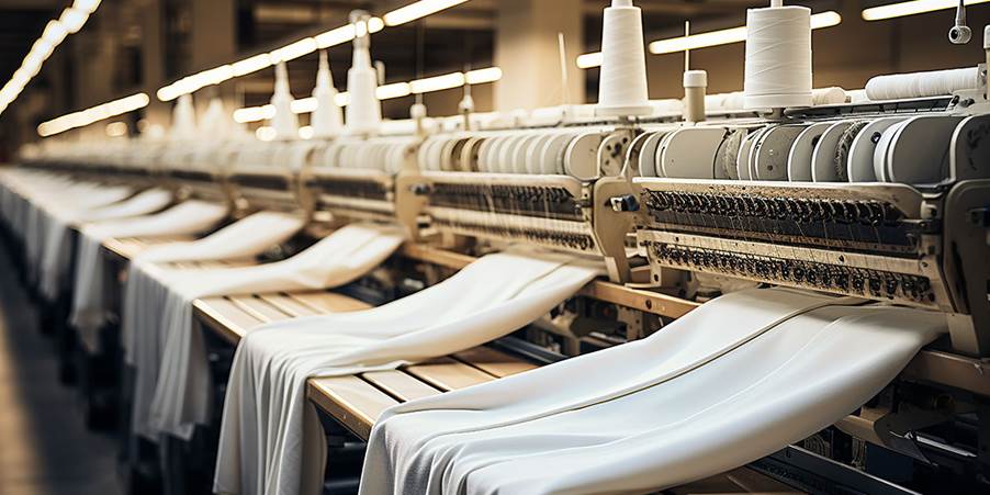 A machine with white cloths on it
AI-generated content may be incorrect.