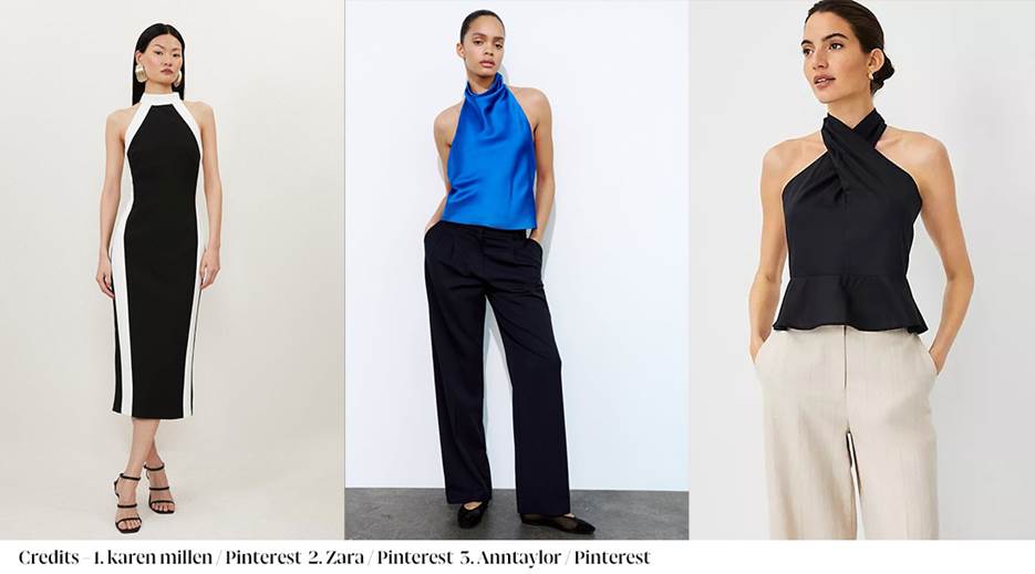 A collage of women in different outfits AI-generated content may be incorrect.
