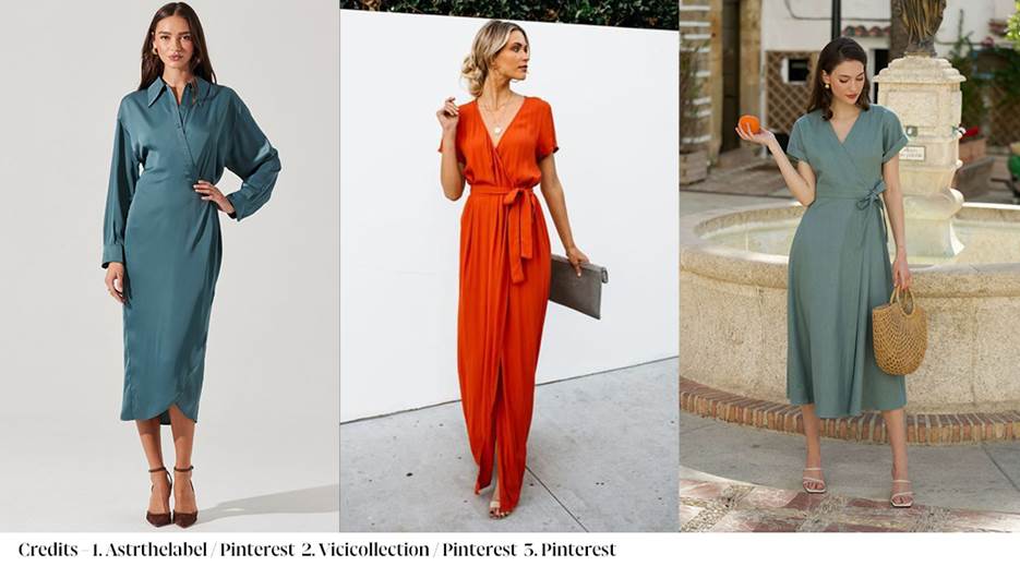 A collage of women in different outfits AI-generated content may be incorrect.