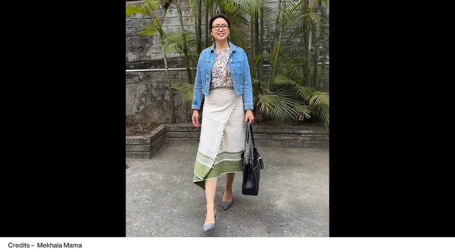 A person in a skirt and a denim jacket

AI-generated content may be incorrect.