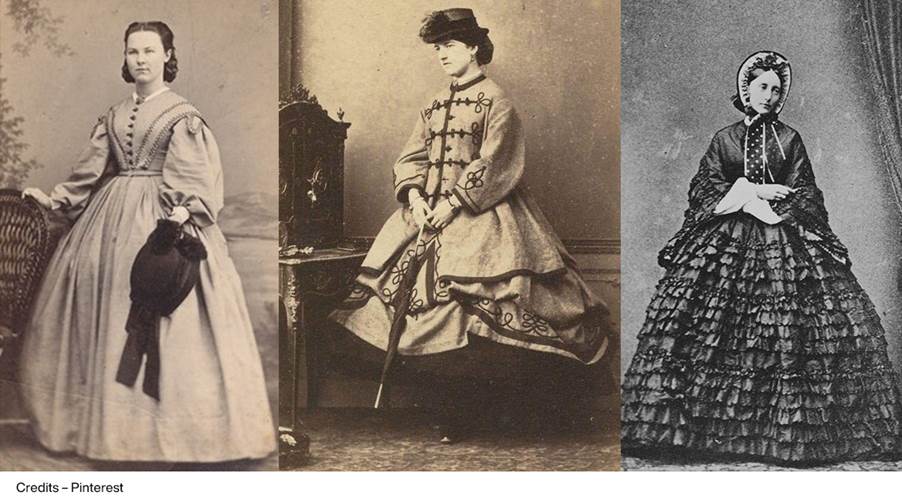 Calico Dresses and Bonnets: The Colourful History and Frontier Fashion of Pioneer Women - Fibre2Fashion Calico Dresses and Bonnets: The Colourful History and Frontier Fashion of Pioneer Women - Fibre2Fashion