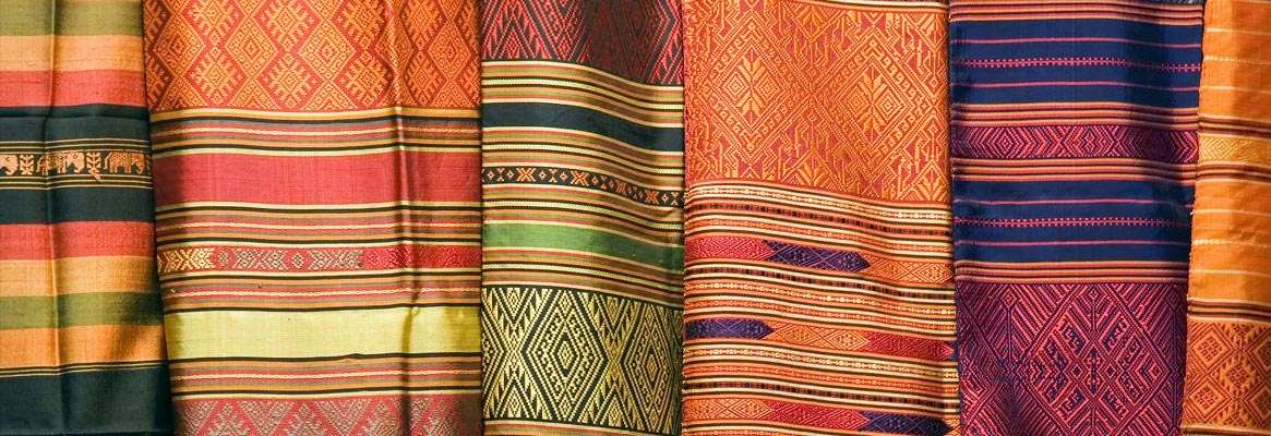 Thai silks fabric