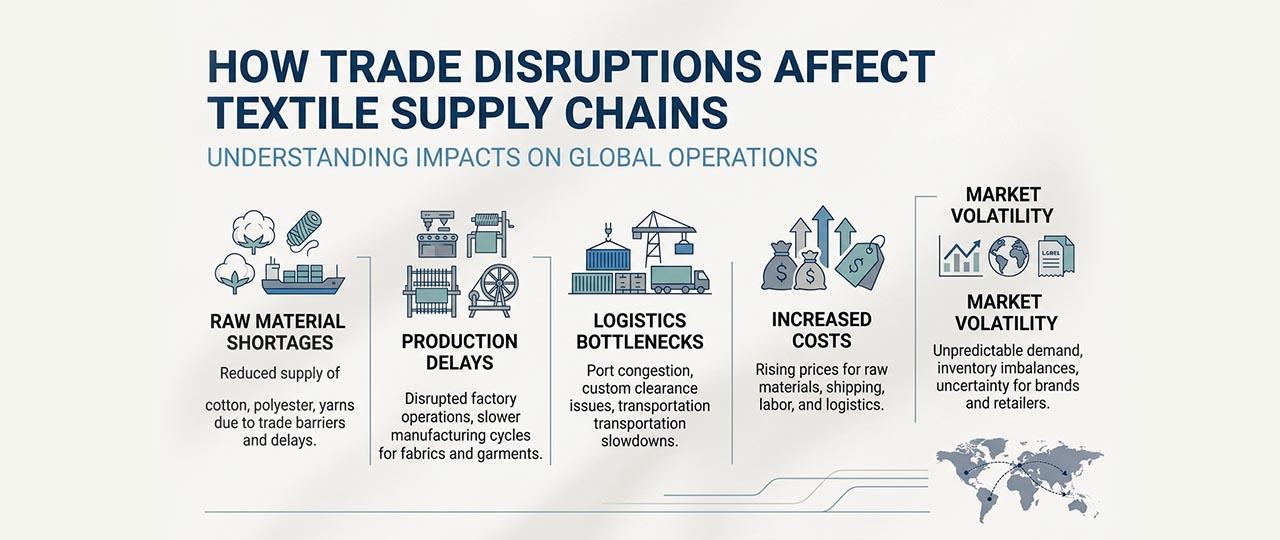 Textile Problems How Trade Disruptions Affect Textile Supply Chains - Fibre2Fashion