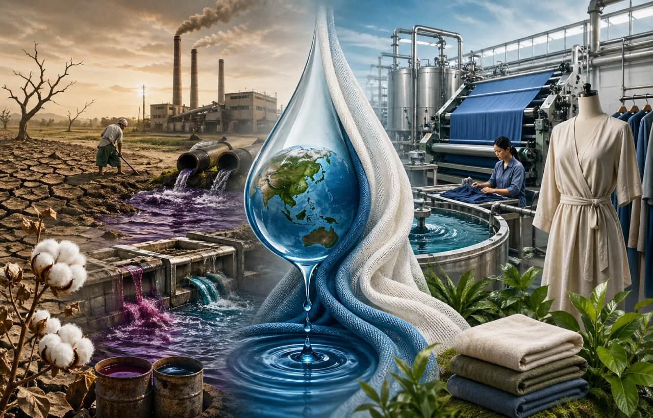 The Cost Beneath the Fabric: Fashion’s Water Dilemma - Fibre2Fashion