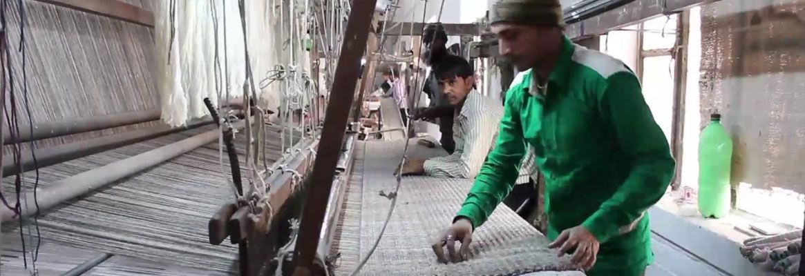 Optimal design of an Indian carpet weaving loom structure