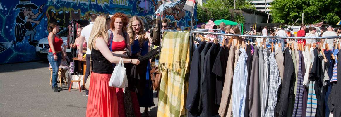 Article on Used Clothing | Womens Psychology for Fashion | Flea Second Hand  Clothing Market | Fibre2fashion.com - Fibre2Fashion