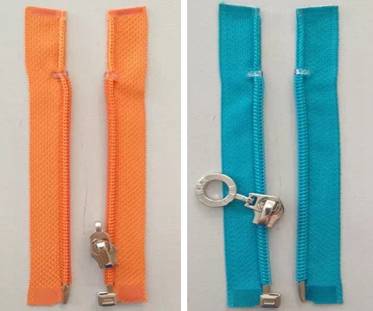 Separating Vs Closed Bottom Zippers