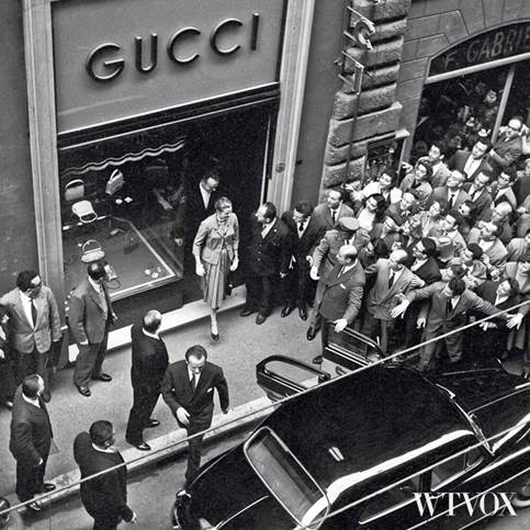 Where was the first gucci store Outlet