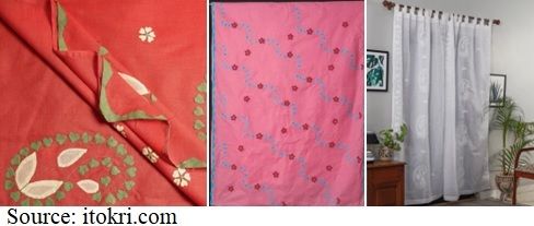 A collage of different types of fabricDescription automatically generated with low confidence