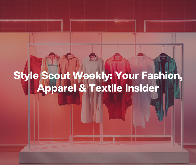 Style Scout Weekly: Your Fashion, Apparel & Textile Insider